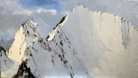 4293 peinture montagne